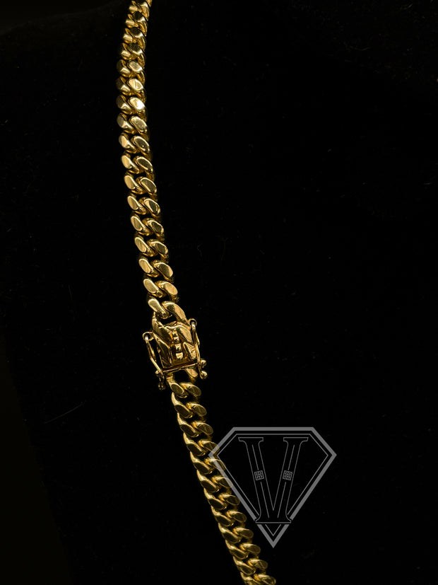 Cuban Link 6.5mm 20” 14k Yellow Gold